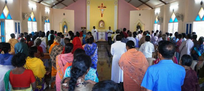 Visit from the Parish Community of Krishnagiri