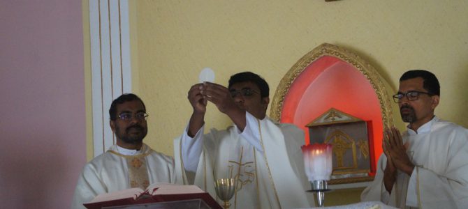 Fr. Tinto’s First Holy Mass