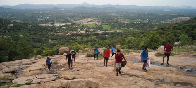 Trekking to the Striking Summit of the Mountain